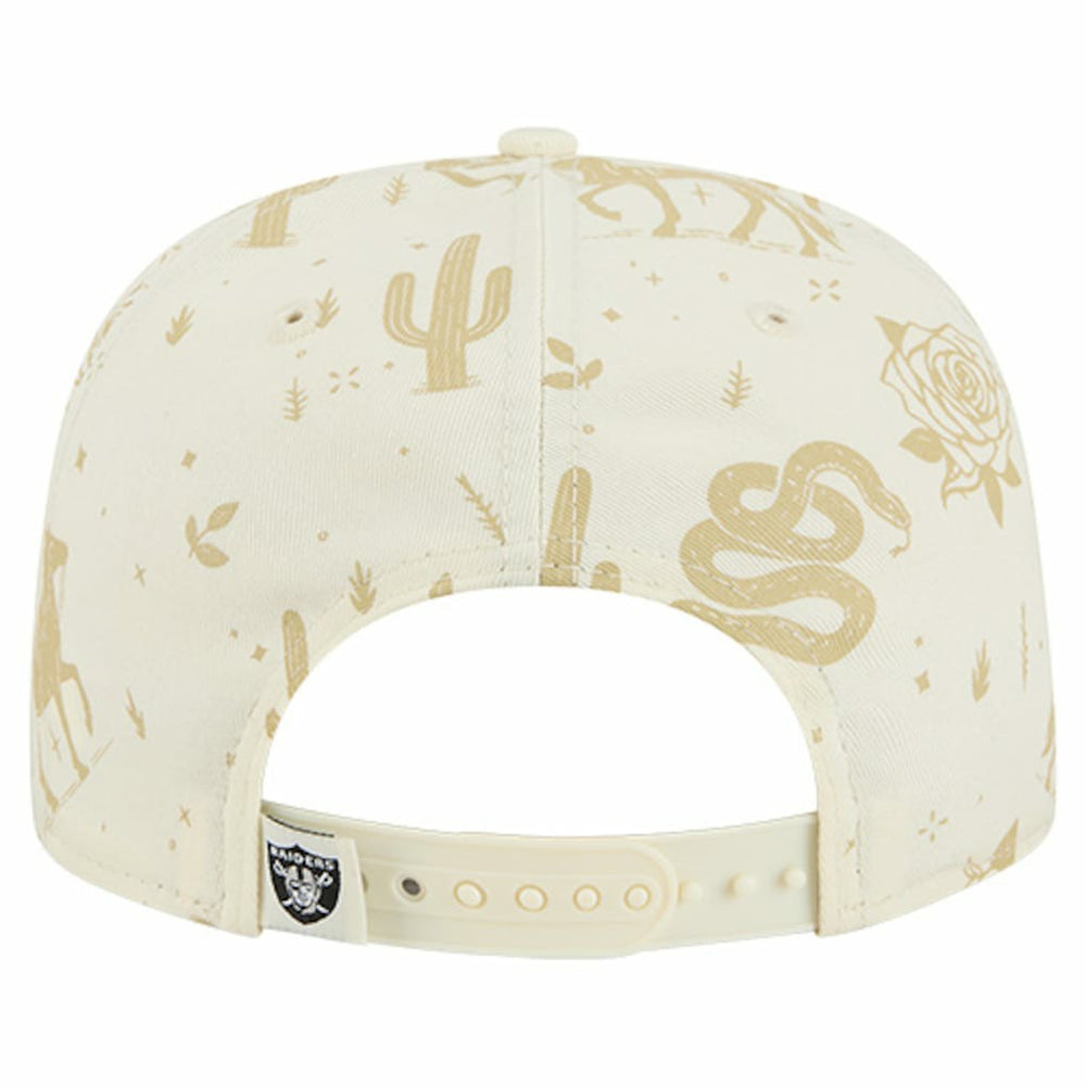Las Vegas Raiders New Era Desert Rose 19TWENTY Adjustable Hat Cream