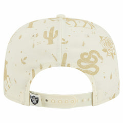 Las Vegas Raiders New Era Desert Rose 19TWENTY Adjustable Hat Cream