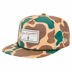 San Francisco 49ers New Era Duck Rope 19TWENTY Snapback Hat Camo