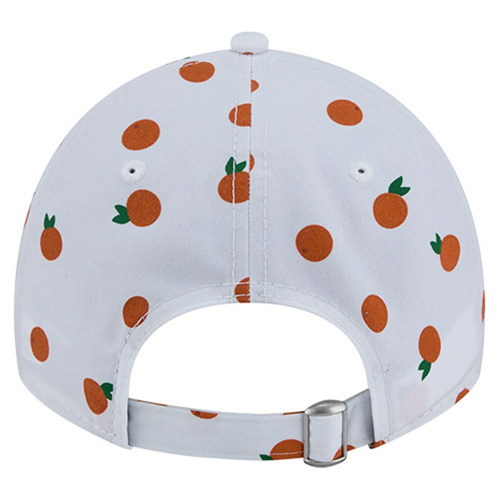 Miami Dolphins New Era Women's Fruit Pattern 9TWENTY Adjustable Hat White