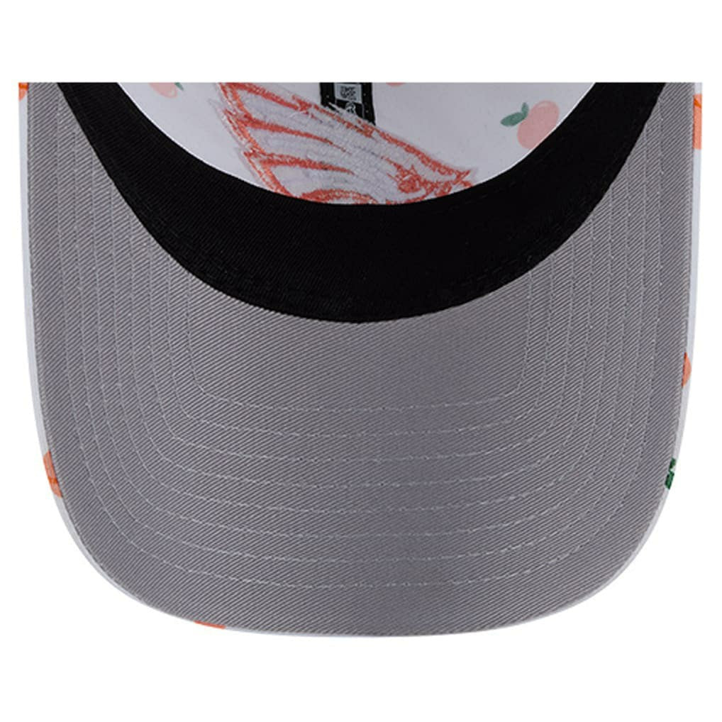 Philadelphia Eagles New Era Women's Fruit Pattern 9TWENTY Adjustable Hat White