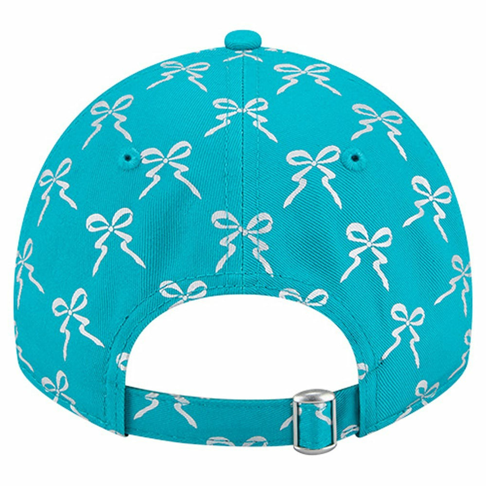 Miami Dolphins New Era Women's Ribbon 9TWENTY Adjustable Hat Aqua