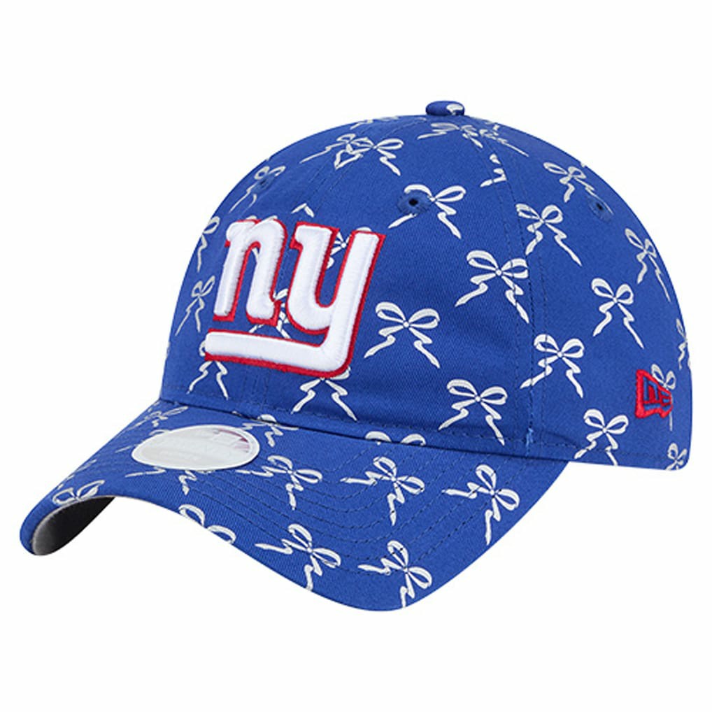 New York Giants New Era Women's Ribbon 9TWENTY Adjustable Hat Royal