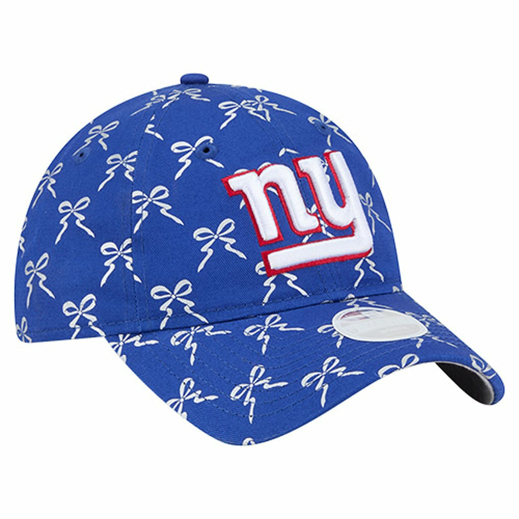 New York Giants New Era Women's Ribbon 9TWENTY Adjustable Hat Royal