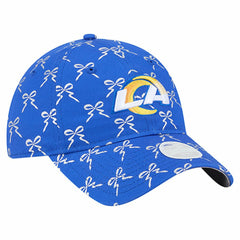 Los Angeles Rams New Era Women's Ribbon 9TWENTY Adjustable Hat Royal