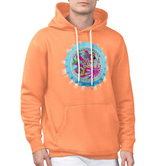 Cleveland Guardians Margaritaville Chill Bottle Cap Fleece Pullover Hoodie - Orange - MLB Sale