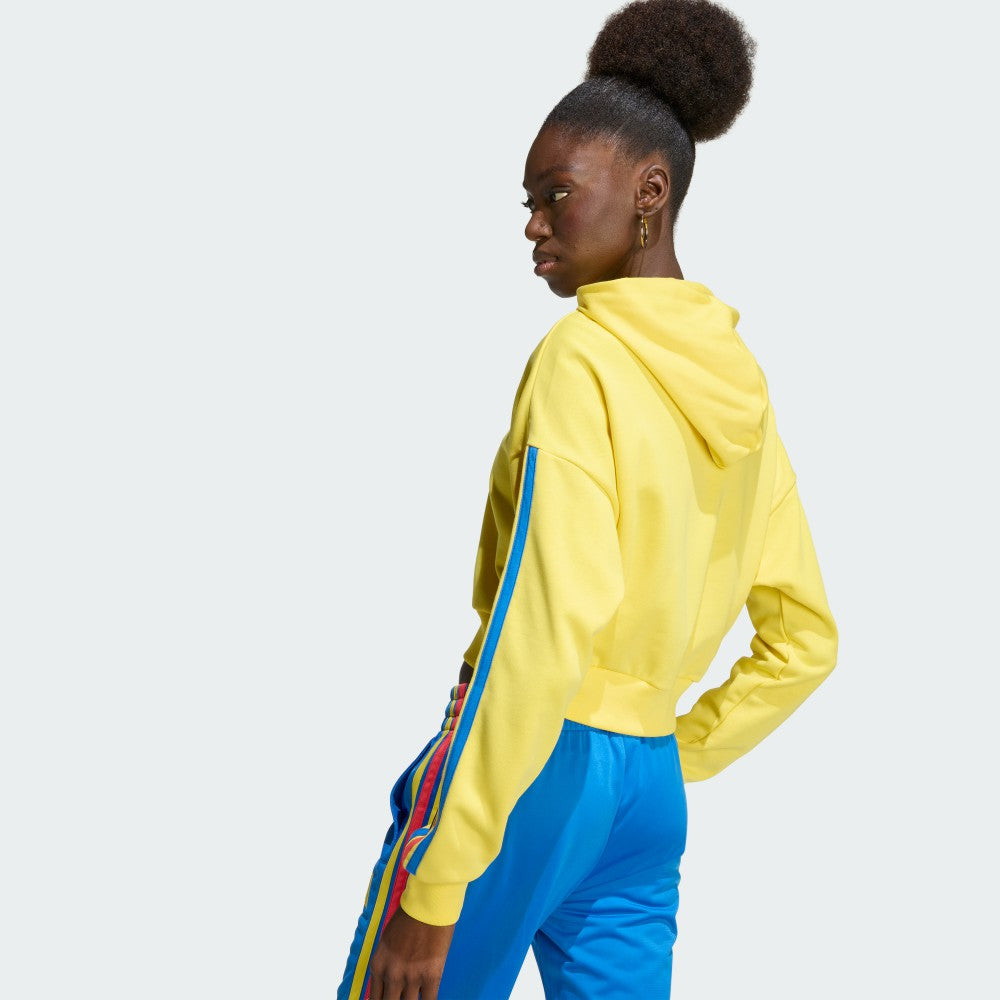 Colombia National Team Women's FIFA x World Cup Alphaskin Cropped Hoodie Yellow - Adidas sale