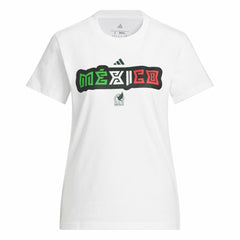 Mexico National Team Women's Jersey Hook T-Shirt White - Adidas