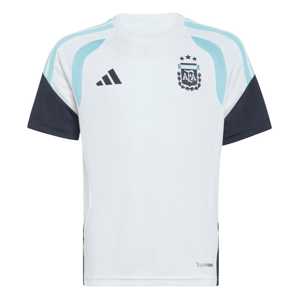 Argentina National Team Youth FIFA x World Cup 2026 Tiro Training Jersey White - Adidas outlet