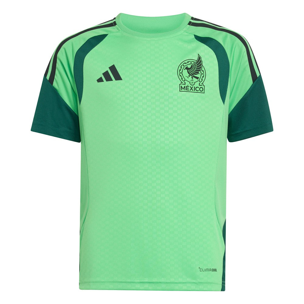 Mexico National Team Youth FIFA x World Cup 2026 Tiro Training Jersey Green - Adidas outlet