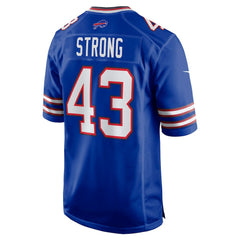 Nike Dorian Strong Buffalo Bills Team Game Jersey Royal