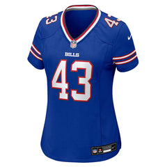 Nike Dorian Strong Buffalo Bills Women's Team Game Jersey Royal