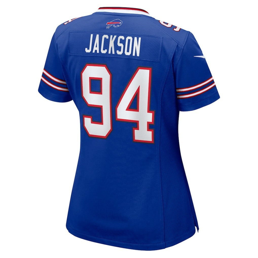 Nike Landon Jackson Buffalo Bills Women's Team Game Jersey Royal