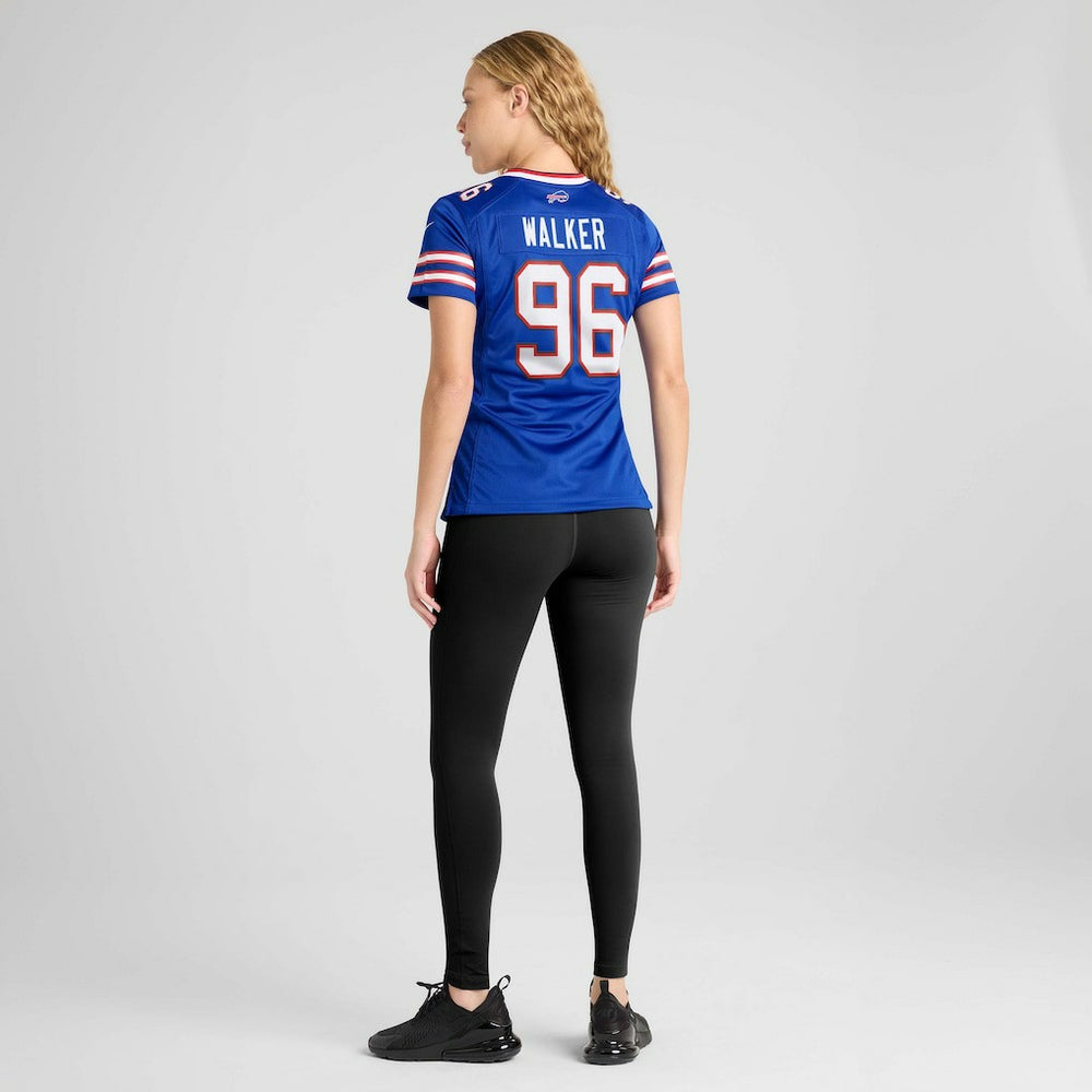 Nike Deone Walker Buffalo Bills Women's Team Game Jersey Royal