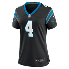 Nike Tetairoa McMillan Carolina Panthers Women's Team Game Jersey Black