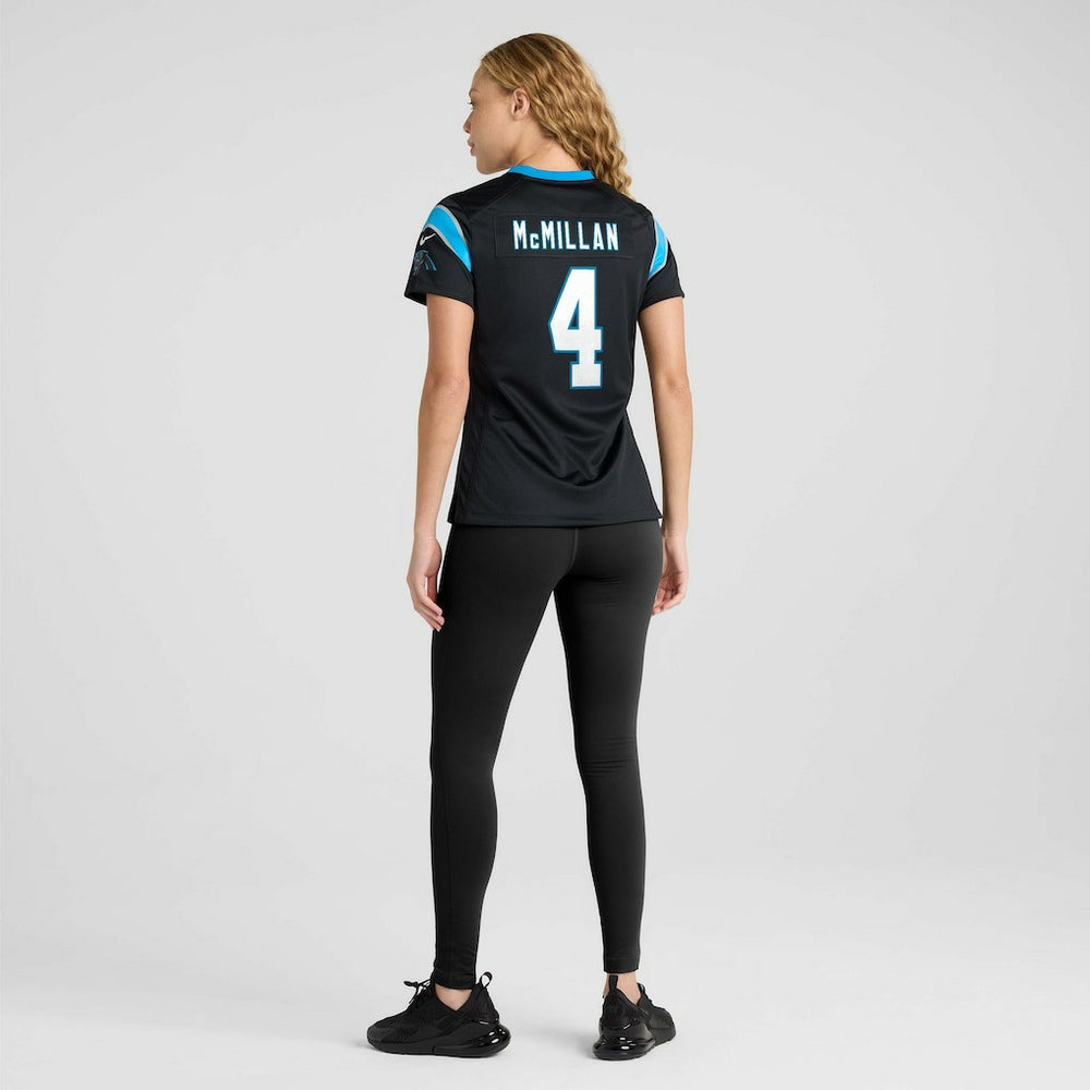 Nike Tetairoa McMillan Carolina Panthers Women's Team Game Jersey Black