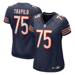 Nike Ozzy Trapilo Chicago Bears Women's Team Game Jersey Navy