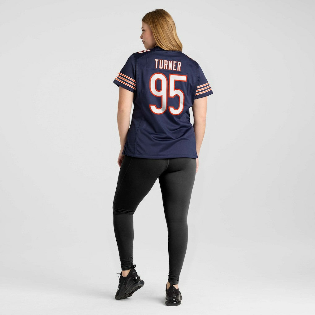 Nike Shemar Turner Chicago Bears Women's Team Game Jersey Navy