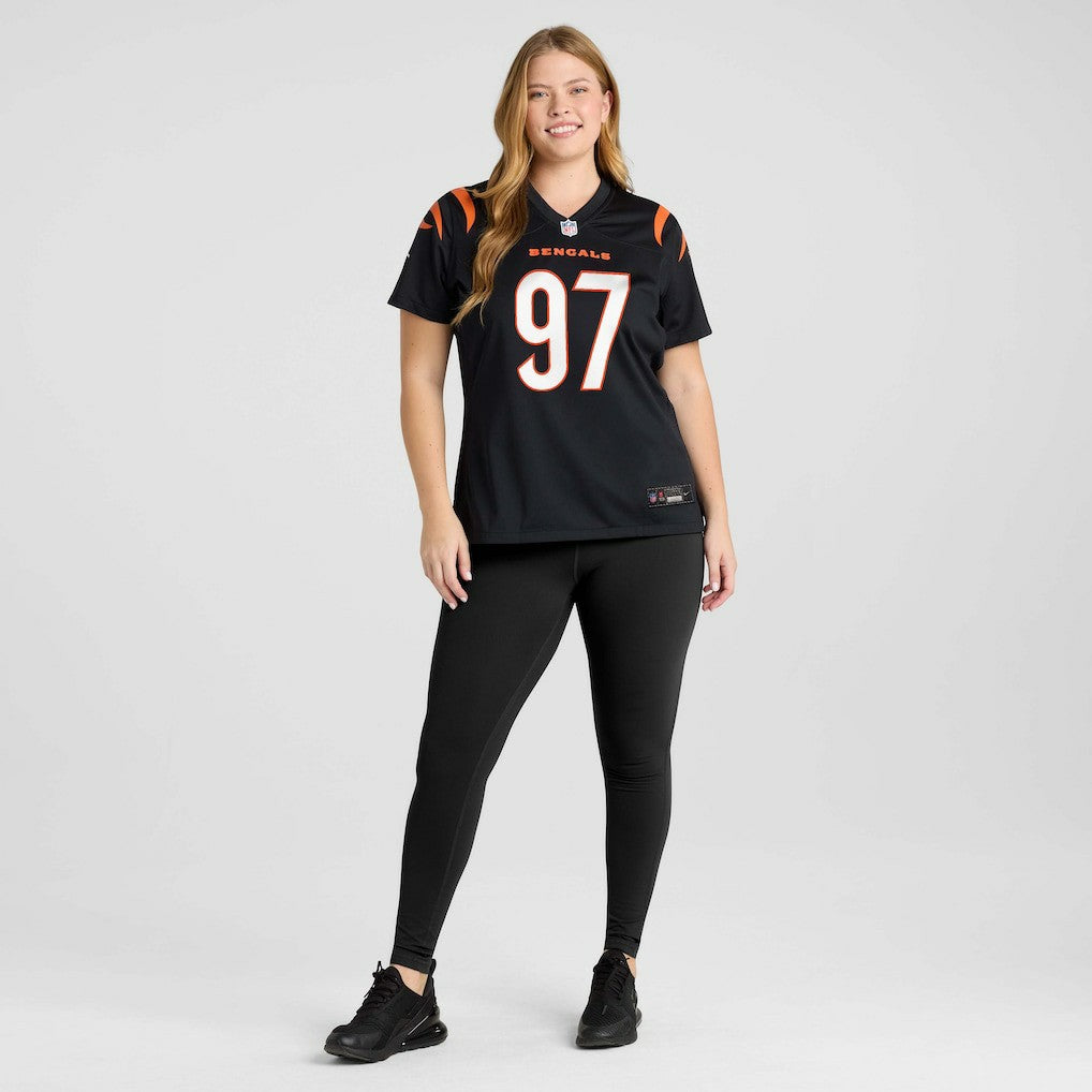 Nike Shemar Stewart Cincinnati Bengals Women's Team Game Jersey Black
