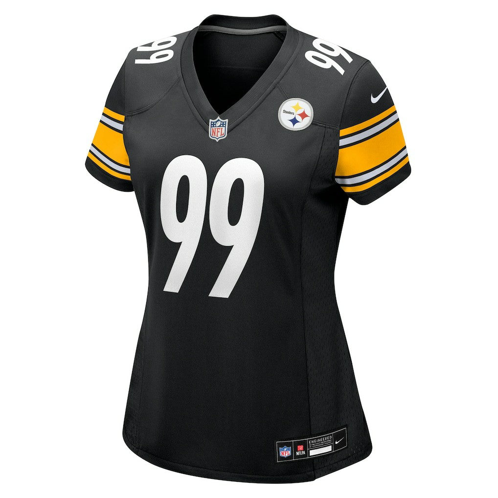 Nike Derrick Harmon Pittsburgh Steelers Women's Team Game Jersey Black