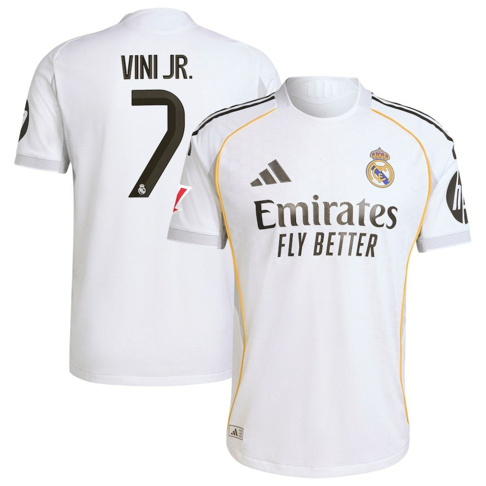 Vini Jr. Real Madrid 2025/26 Home Jersey White - Adidas cheap