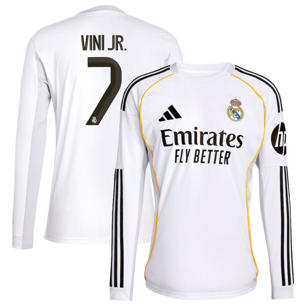 Vini Jr. Real Madrid 2025/26 Home Replica Jersey White - Adidas for sale
