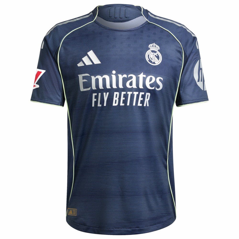 Vini Jr. Real Madrid 2025/26 Away Player Jersey Blue - Adidas
