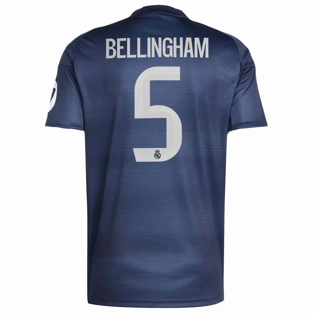 Jude Bellingham Real Madrid 2025/26 Away Replica Player Jersey Blue - Adidas sale