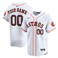 Houston Astros Nike Youth Home Custom Limited Jersey - White - Nike Sale