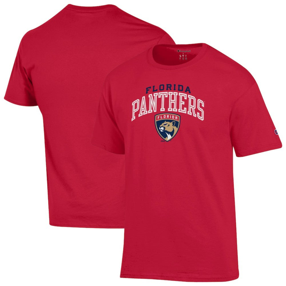 Florida Panthers Champion Primary Logo T-Shirt - Red - NHL 203133688