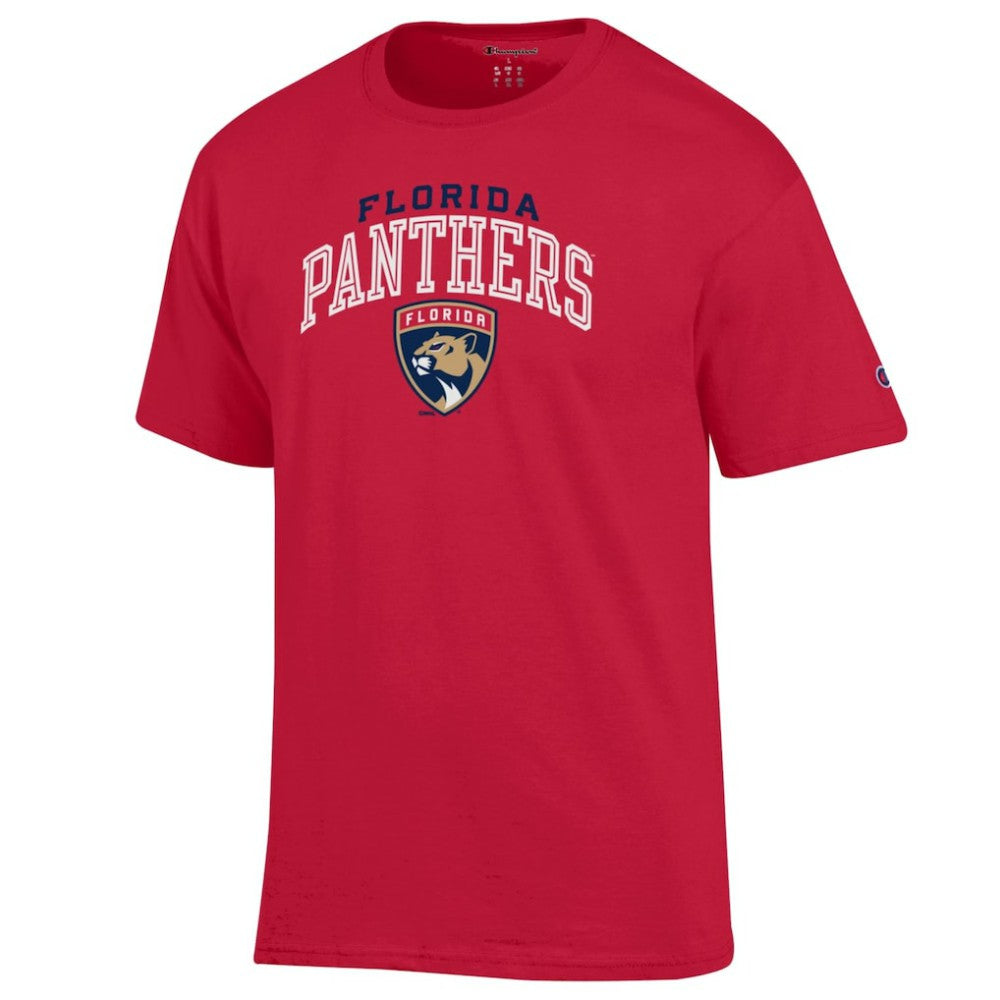 Florida Panthers Champion Primary Logo T-Shirt - Red - NHL 203133688