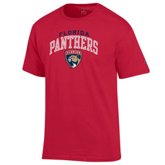 Florida Panthers Champion Primary Logo T-Shirt - Red - NHL 203133688