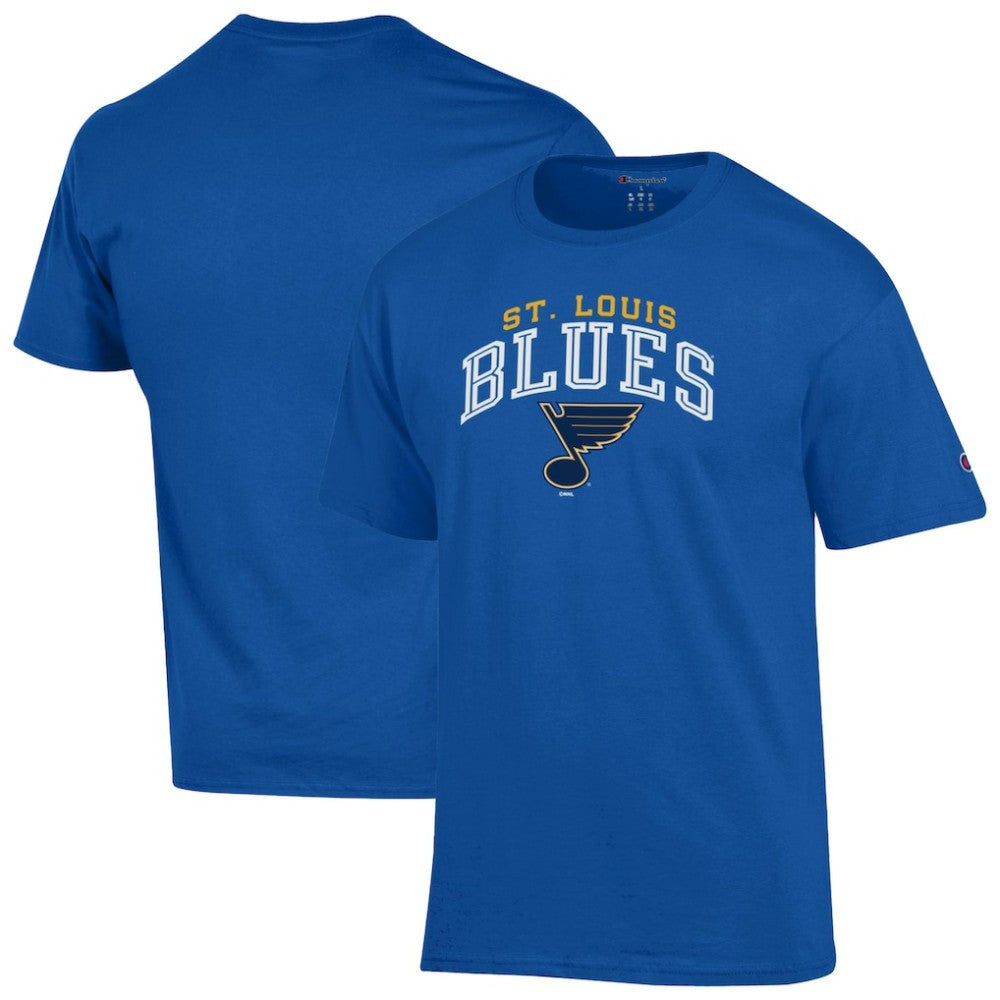 St. Louis Blues Champion Primary Logo T-Shirt - Royal - NHL 203133692