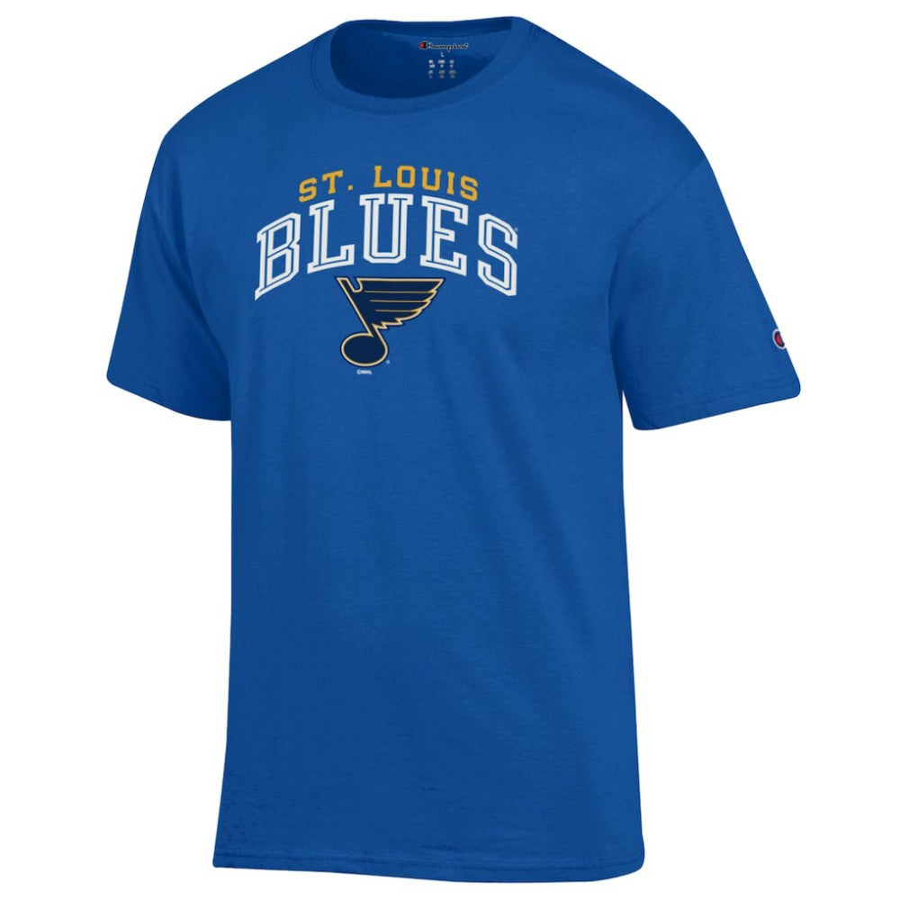 St. Louis Blues Champion Primary Logo T-Shirt - Royal - NHL 203133692