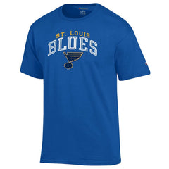 St. Louis Blues Champion Primary Logo T-Shirt - Royal - NHL 203133692