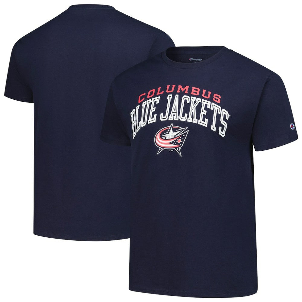 Columbus Blue Jackets Champion Primary Logo T-Shirt - Navy - NHL 203133700
