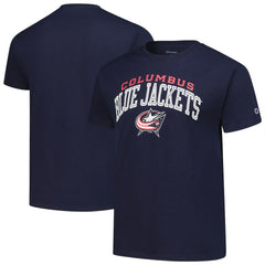 Columbus Blue Jackets Champion Primary Logo T-Shirt - Navy - NHL 203133700