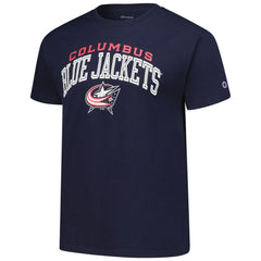 Columbus Blue Jackets Champion Primary Logo T-Shirt - Navy - NHL 203133700