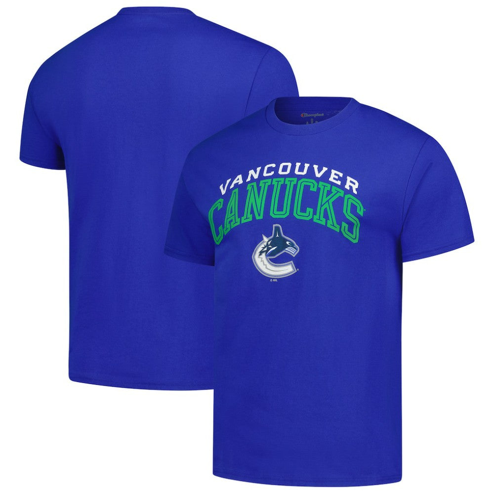 Vancouver Canucks Champion Primary Logo T-Shirt - Royal - NHL 203133711