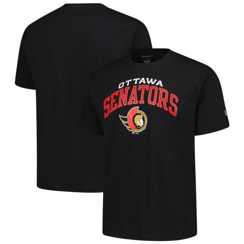 Ottawa Senators Champion Primary Logo T-Shirt - Black - NHL 203133712