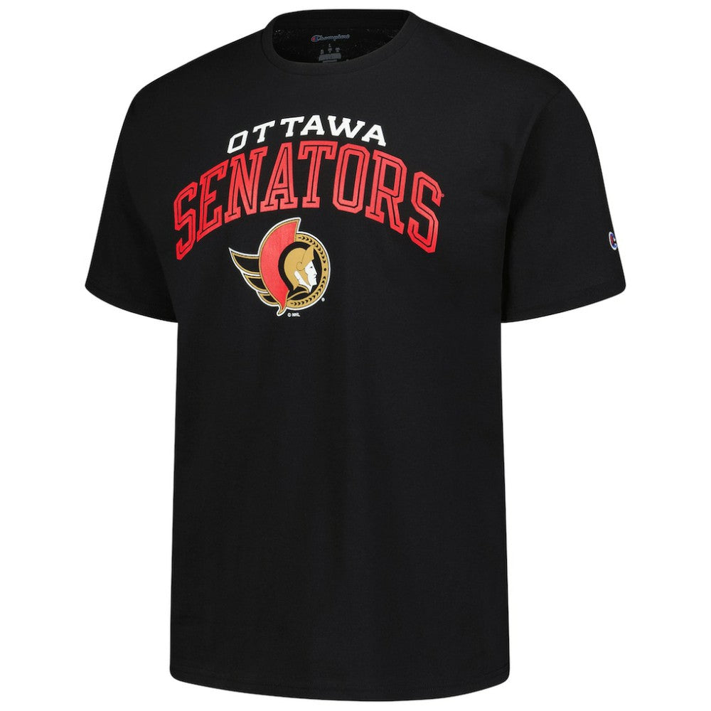 Ottawa Senators Champion Primary Logo T-Shirt - Black - NHL 203133712