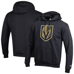 Vegas Golden Knights Champion Primary Logo 1-Hit Pullover Hoodie - Black - NHL 203133732