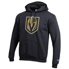 Vegas Golden Knights Champion Primary Logo 1-Hit Pullover Hoodie - Black - NHL 203133732