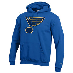 St. Louis Blues Champion Primary Logo 1-Hit Pullover Hoodie - Blue - NHL 203133733