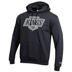Los Angeles Kings Champion Primary Logo 1-Hit Pullover Hoodie - Black - NHL 203133738