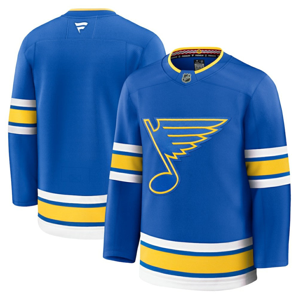St. Louis Blues Fanatics Home Premium Jersey - Blue - NHL 203133883
