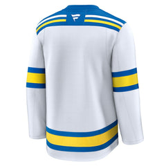 St. Louis Blues Fanatics Away Premium Jersey - White - NHL 203133885