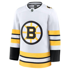Boston Bruins Fanatics Away Premium Jersey - White - NHL 203133886
