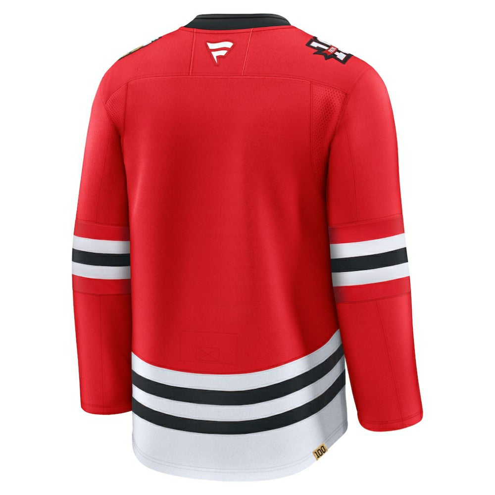 Chicago Blackhawks Fanatics Centennial Premium Jersey - Red - NHL 203133890