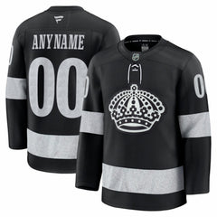 Los Angeles Kings Fanatics Alternate Premium Custom Jersey - Black - NHL 203133893